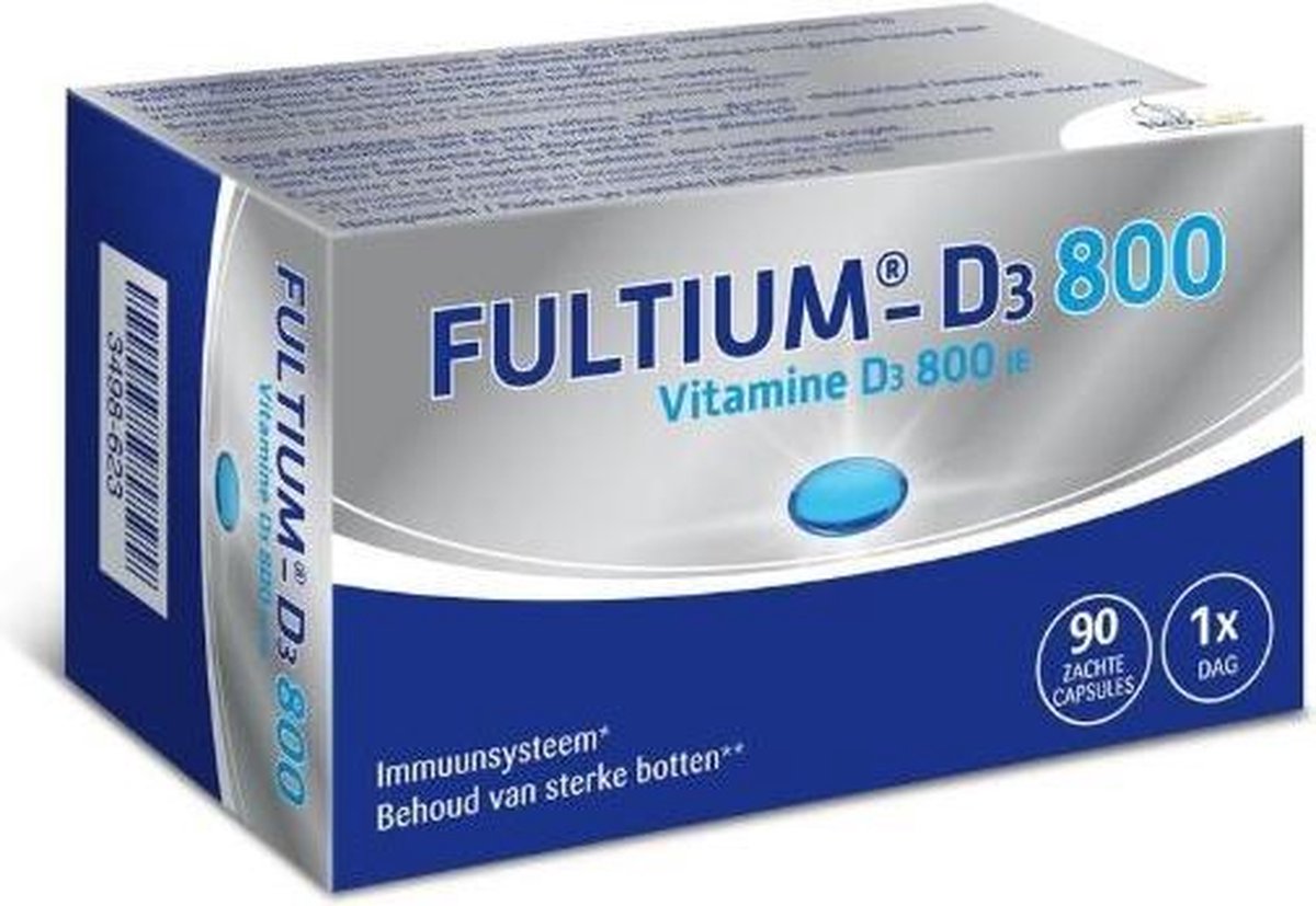 Goedkoopste Fultium Vit D 800IU 80 CAPS