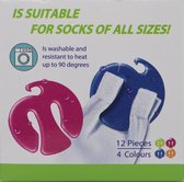 Sokklemmen – 12 Stuks – Clip voor sokken – Sockclips – Sokken Wassen