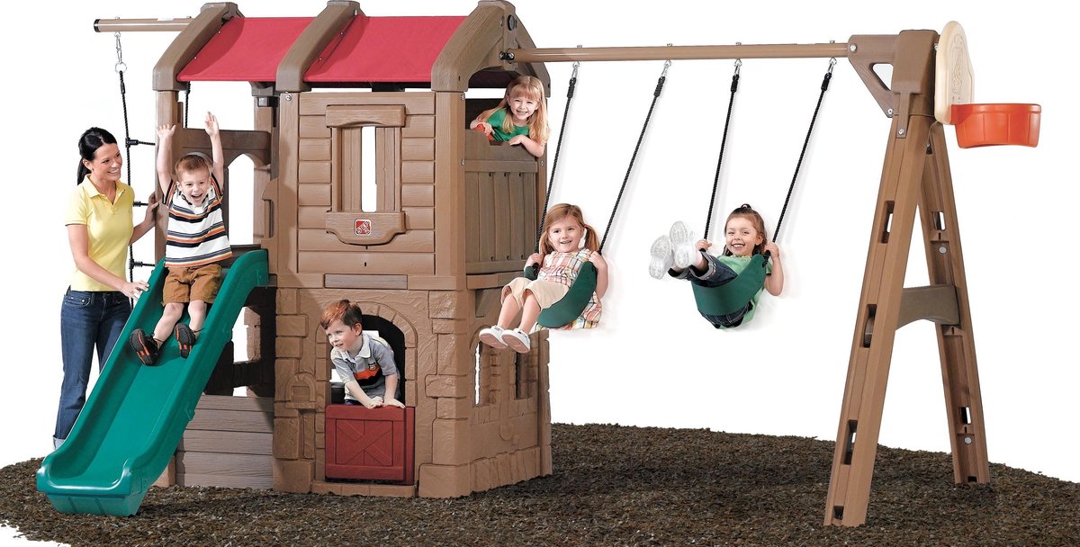 Step2 Naturally Playful Adventure Lodge Play Center Speelkasteel