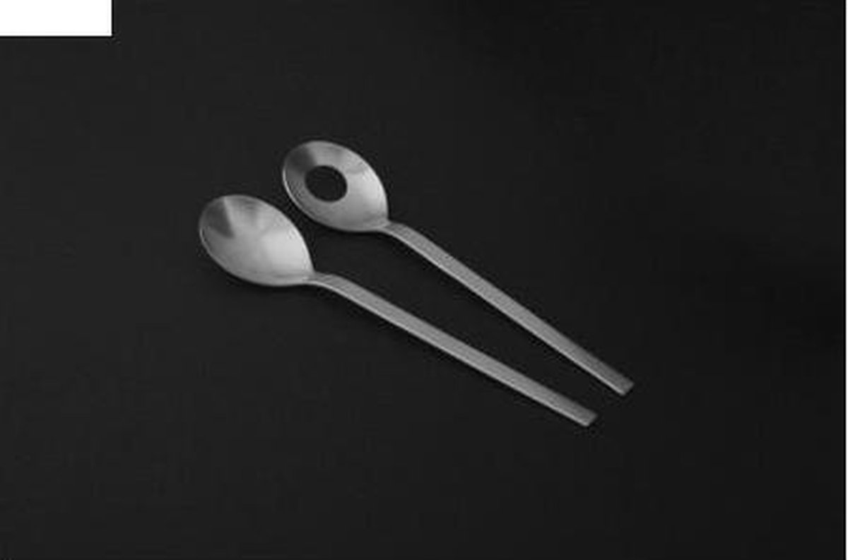 Saladebestek met gekleurd handvat, 2-delig| EME Napoleon