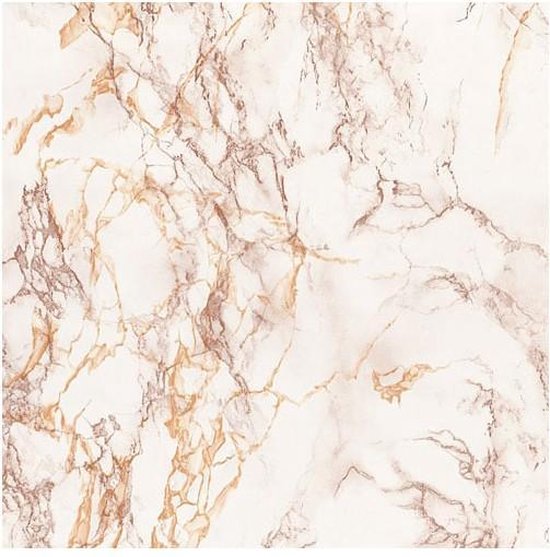 thumbnail: FunStick Marmer Plakfolie 60cm X 5m – Zelfklevend, Waterdicht, Voor Meubels, Keukenkasten, Tafels En Meer