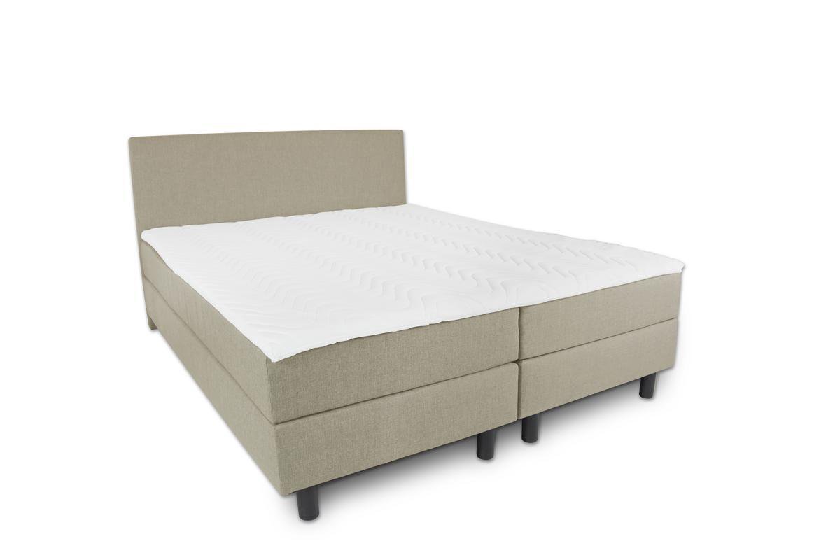 bol.com | Boxspring Milaan - Vaste standaard box - Pocketvering matras