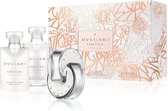 Bvlgari Omnia Crystalline 65ml Edt + SG + BL + Pouch set