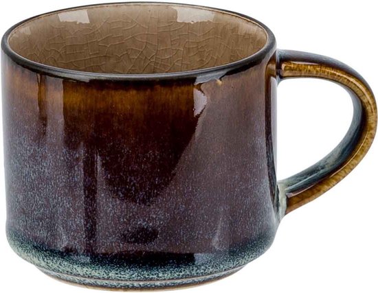 TASSE À CAFÉ QUINTANA AMBRE D8XH6,7CM 22CL - 6 pcs