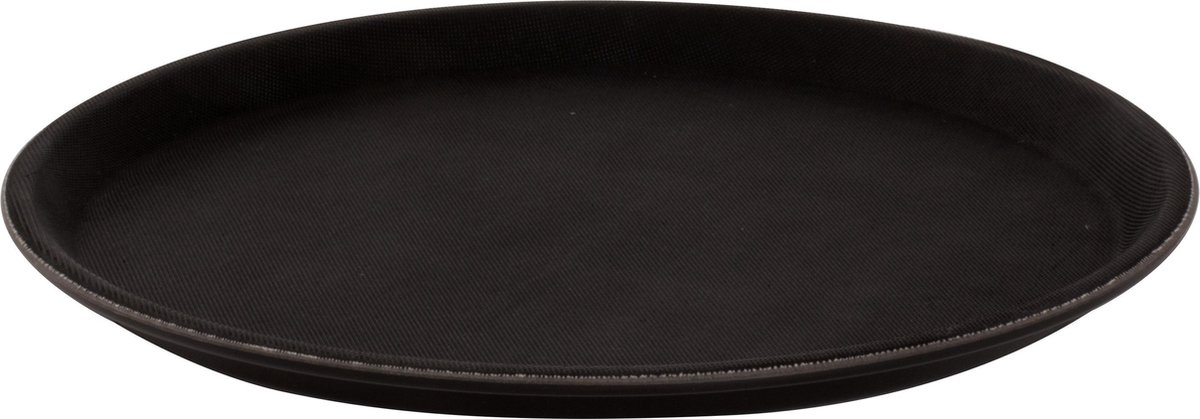Mammoet - Easy - Dienblad - Rond - Antislip - ø 28 cm - Zwart - Polypropyleen