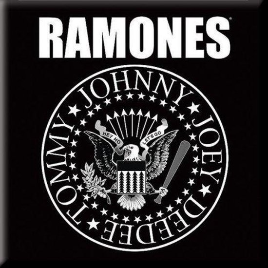 Ramones - Presidential Seal - Koelkast Magneet - 7.5 x 7.5 cm