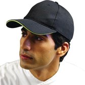 Chef Works Cool Vent baseball cap zwart en limoen