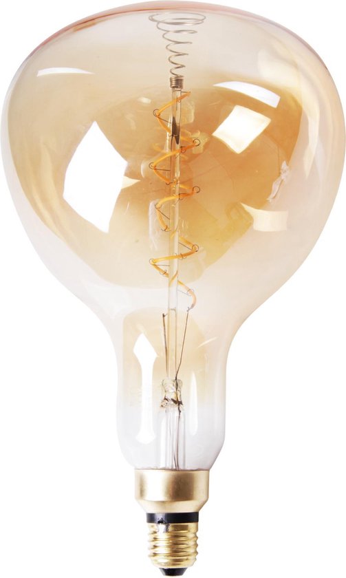 faillissement krekel natuurpark LED lamp filament peer spiraal groot 18 cm | bol.com