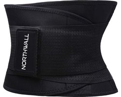 Northwall Rugbrace onderrug - Rug Corrector tegen Lage Rugpijn - Rug ondersteunend - Zwart - Maat S