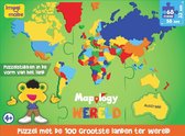 Wereld's grootste landen (NL) foam puzzle