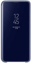 Samsung S9 Clear View Standing Cover - Blauw