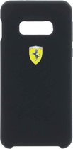 Ferrari Plain Backcase Hoesje Samsung Galaxy S10e - Zwart