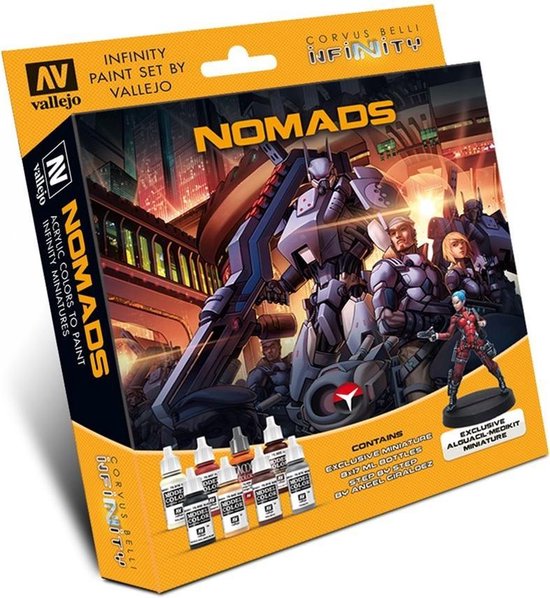Thumbnail van een extra afbeelding van het spel Model Color Infinity Nomads - 8 kleuren - 17ml - 70233