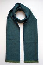 Luxe Sjaal - Luxe Shawl - 100% Premium Baby Alpaca Wol - Unisex - 180cm x 30cm - Smaragd - Groen