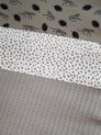 Cottonbaby Cottonsoft Ledikantdeken - wafel gebreid - 120x150 cm - Grijs