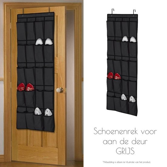 Schoenen Organizer voor aan de deur | Hangende Deur Schoenenzak | Schoenen  Opbergen |... | bol.com