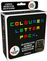 200 letters voor Letterbord - kleurenmix