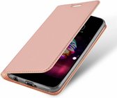 Dux Ducis Slim Softcase Booktype voor LG K11 - rosé gGoud