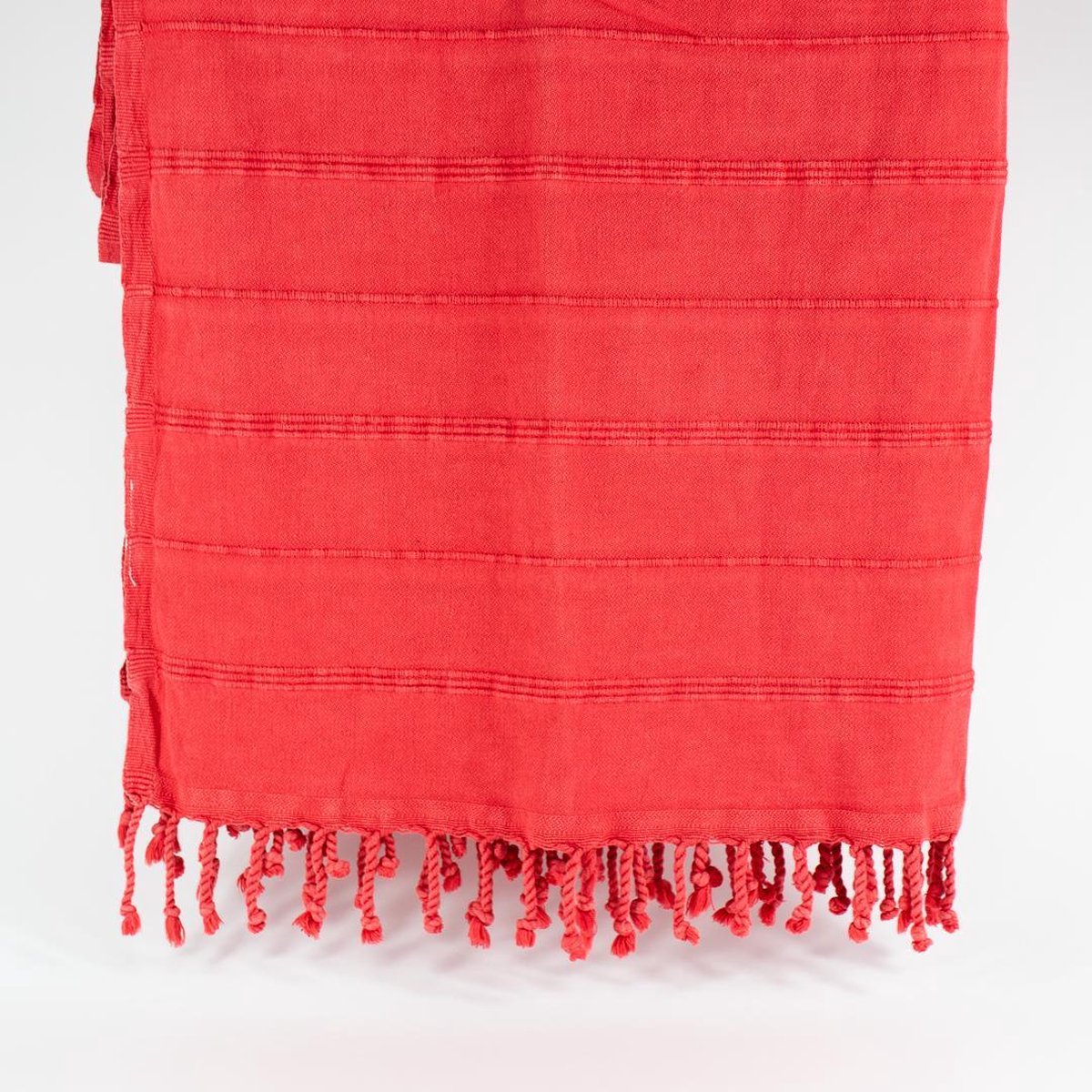 Daskyleion – Turkse hamamdoek – 100x180 cm – katoen – licht & sneldrogend – rood