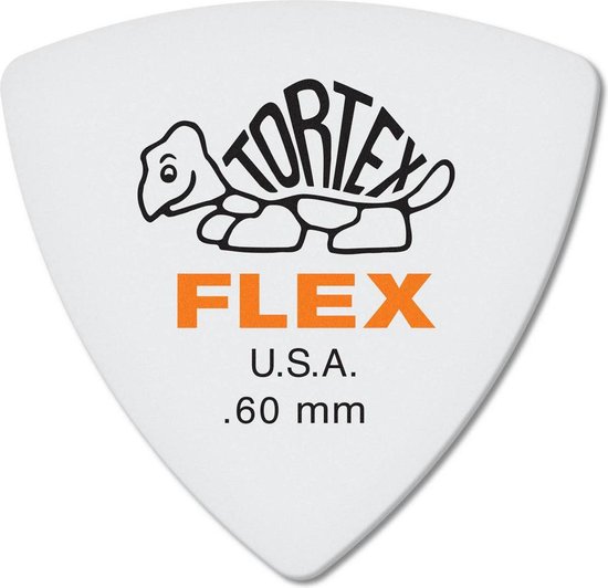 Dunlop Tortex Flex 0.60mm Pick 6-Pack médiator de basse