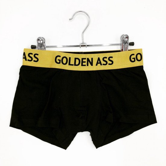 Golden Ass – Jongens boxer zwart 170/176