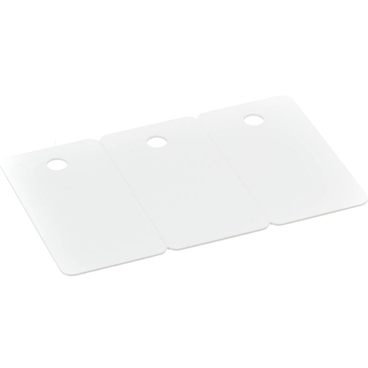 Ultracard PVC card sleutelkaart pk a 100 stuks / PVC kaarten (bankpasformaat) / Plastic cards / PVC passen / Sleutelhangers