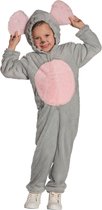 Rubie's Verkleedpak Muis Junior Grijs Maat 104