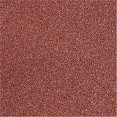 Glitterfolie. rood. B: 35 cm. dikte 110 my. 2 m/ 1 rol