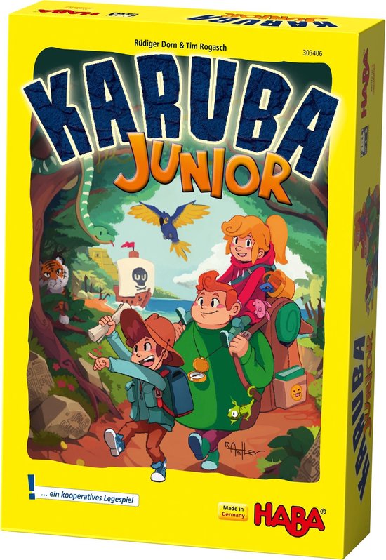 Afbeelding van het spel Gezelschapsspel Cooperatief Karuba Junior Haba +4j