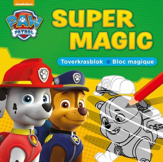 Afbeelding van het spel Deltas Paw Patrol Super Magic toverkrasblok