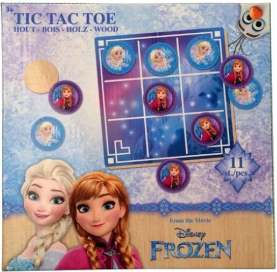 Afbeelding van het spel Disney Frozen Tictactoe Hout