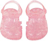 Götz Shoes & Co, sandalen ""Wet & dry pink glitter"", babypoppen 42-46 cm / staanpoppen 45-50 cm