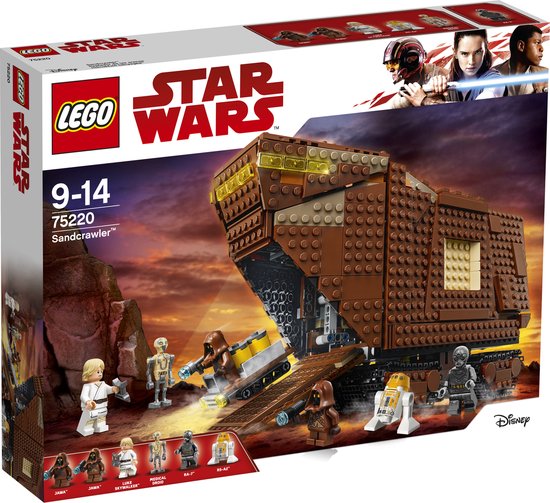 kapperszaak zal ik doen Doen LEGO Star Wars Sandcrawler - 75220 | bol.com
