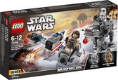 LEGO Star Wars Microfighter Ski Speeder vs. Quadripode du Premier Ordre - 75195