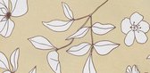 Tafellaken - Tafelkleed - Tafelzeil - Geweven - Opgerold op dunne Rol - Geen Plooien - Duurzaam - Marie Beige - 140 cm x 220 cm