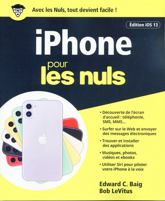 Informatique pour les nuls - iPhone édition iOS 13 Pour les ... - cover