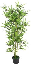 vidaXL plant de bambou vidaXL avec pot 120 cm vert