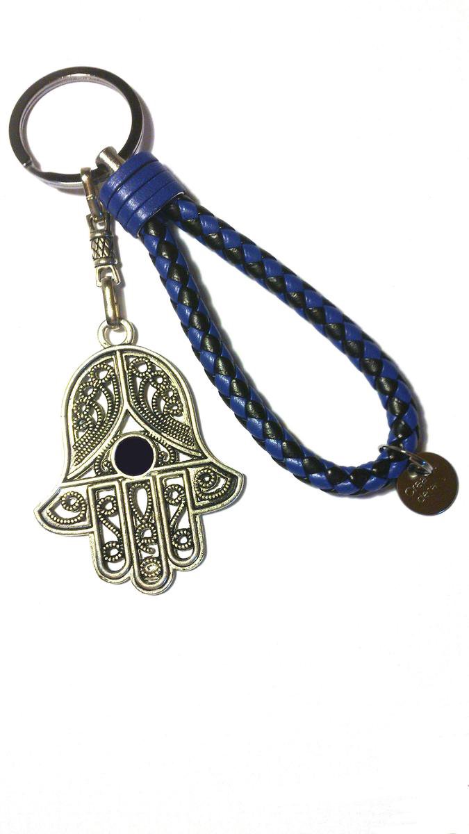 Porte-Clé Porte-Bonheur Hamsa Joyeuse