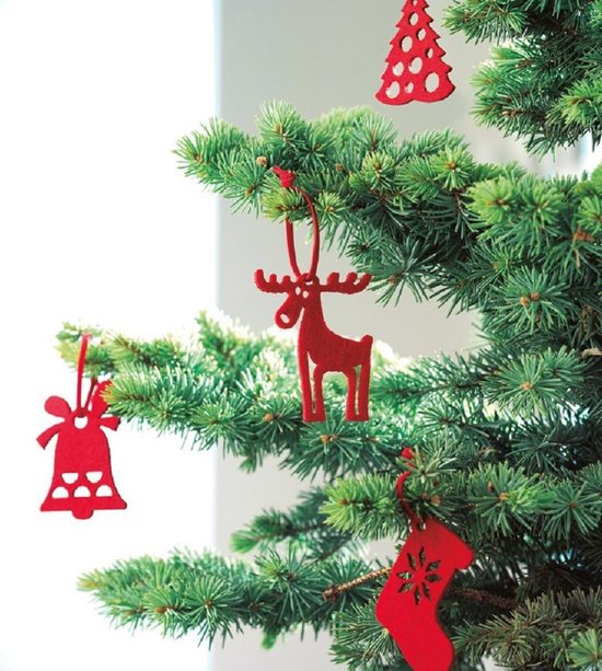 6-delige kersthangers - Kerst - Kerstversiering - Kerstmis versiering -  Kerstdecoratie... | bol.com