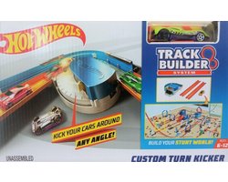 Hot wheels track builder custom best sale turn kicker