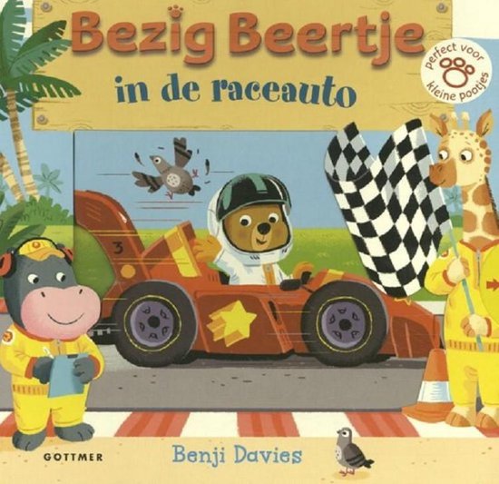 Bezig Beertje - Bezig Beertje in de raceauto - Benji Davies | Respetofundacion.org