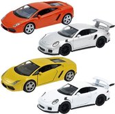 Welly Porsche 911/Lamborghini Disp.