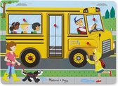 Melissa & Doug Vormenpuzzel Met Geluid De Wielen Van De Bus