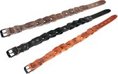 Collar connex 40cm 20mm redbrown verst/adj 33,5-36,5cm