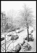 Poster Winter Den Haag - 50x70cm - Winter poster