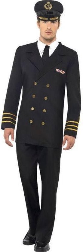 Marine officier kostuum voor mannen