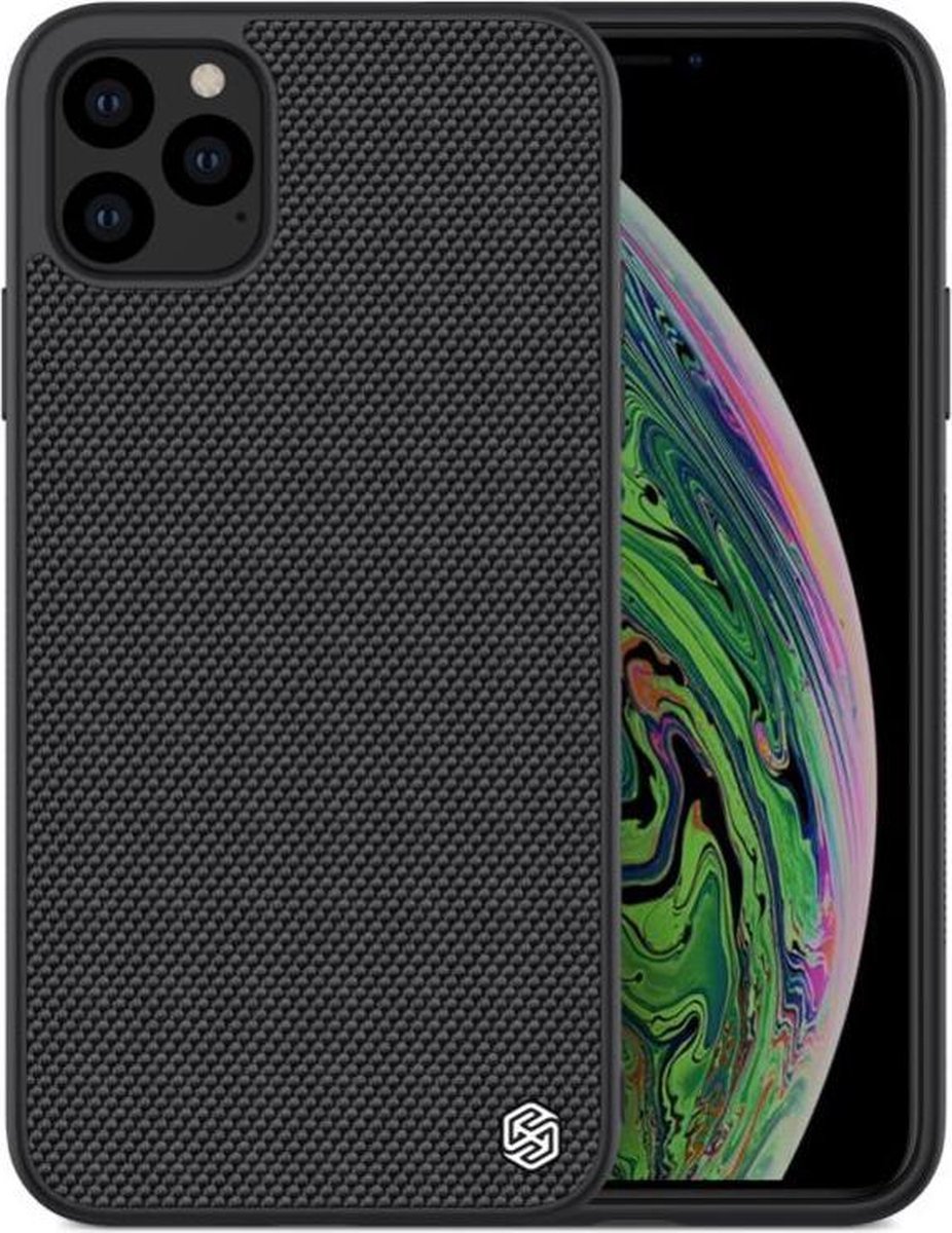 Nillkin Textured Hybride Apple Hoesje geschikt voor iPhone 11 Pro Max - Zwart