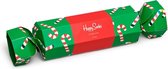Happy Socks - Unisex 2-Pack Christmas Cracker Candy Cane Gift Box Sokken - 41-46