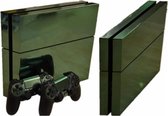 Groen Chrome - PS4 Console Skins PlayStation Stickers