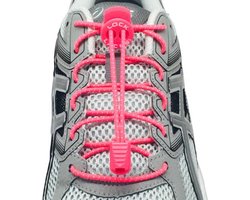 Lock Laces Roze - Elastische schoenveters - Hardlopen